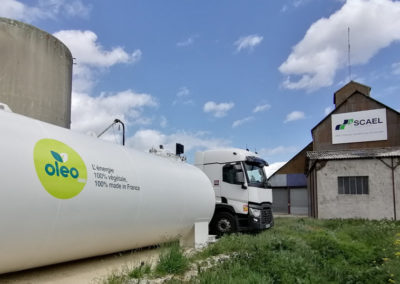 Cinq de nos camions roulent à l’Oléo100