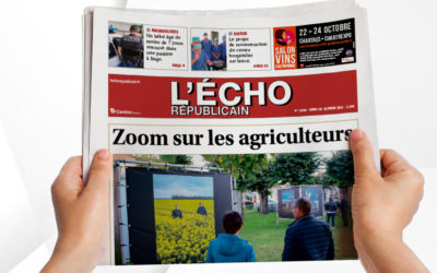 L’exposition en Une de l’Echo Républicain