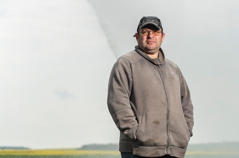 PORTRAIT DE ARNAUD BOISSIÈRE, AGRICULTEUR À PRÉ-SAINT-EVROULT