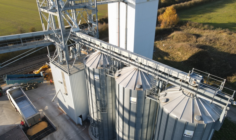 Groupe SCAEL - Pôle Agricole Séchoir du silo de Brou du Groupe SCAEL