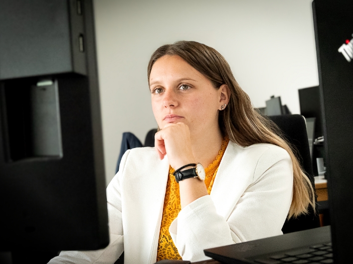 Camille Liget Camille Liget, alternante chef de projet informatique