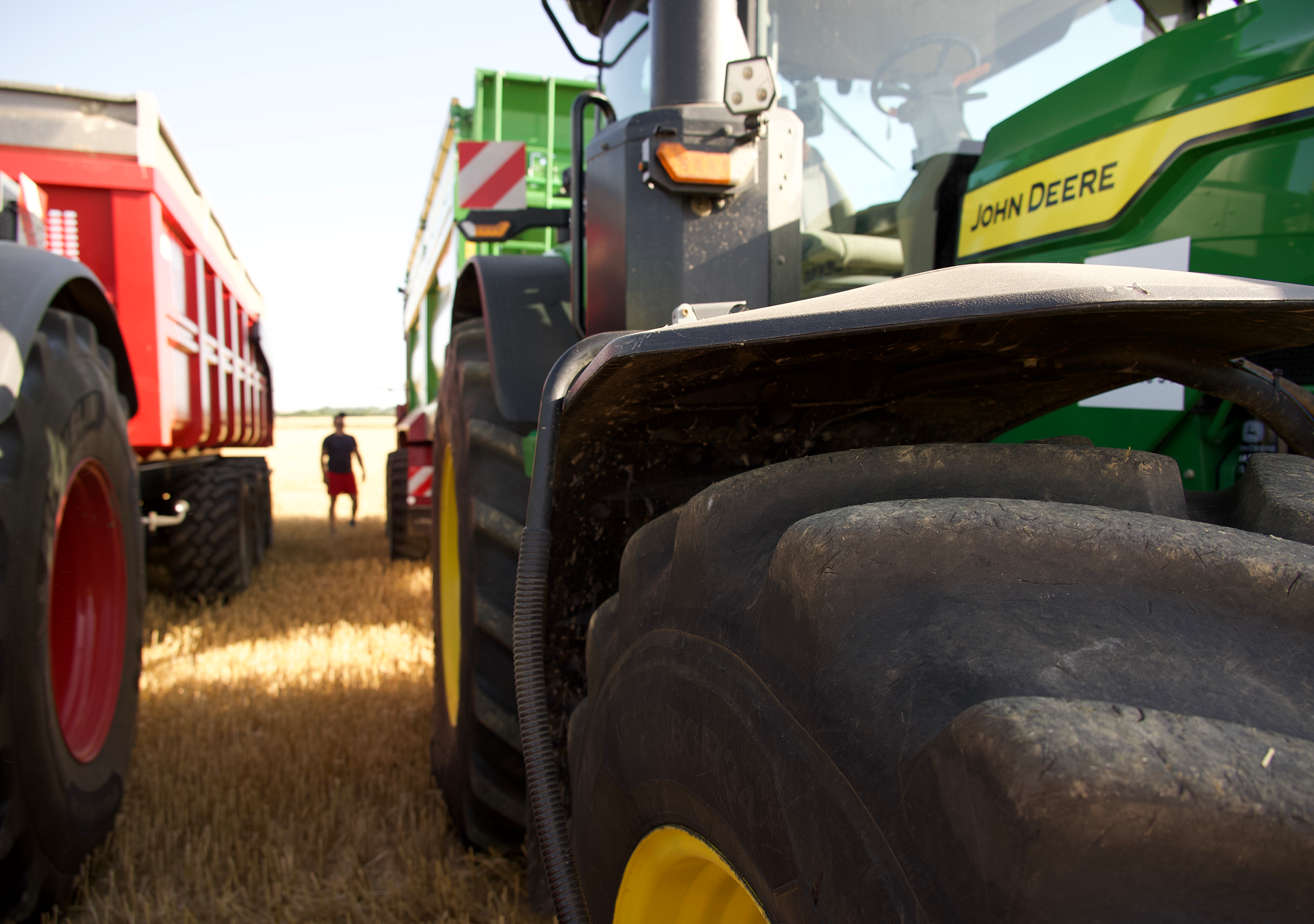 Silo en pleine moisson